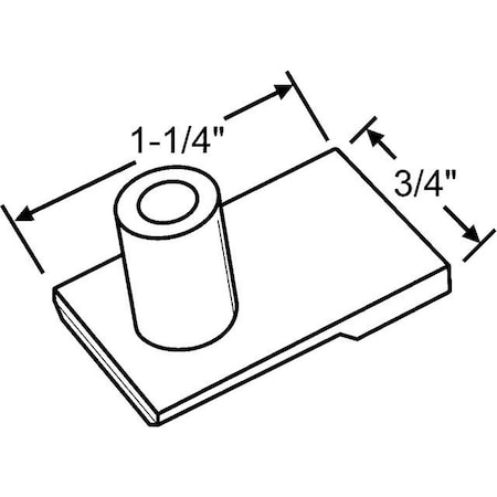 Strybuc Single Post Detent Clip 96-M39